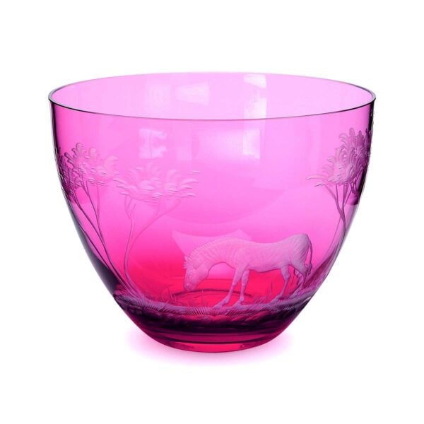 Theresienthal Kilimandscharo Zebra Bowl | Kneen & Co