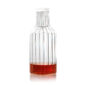 Minimalist white studio background with Fferrone Boyd Decanter in fluted borosilicate glass | Kneen & Co