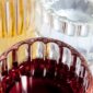 Extreme close-up detail shot of Fferrone Dearborn glassware in fluted borosilicate glass, highlighting the rim texture and light refraction | Kneen & Co