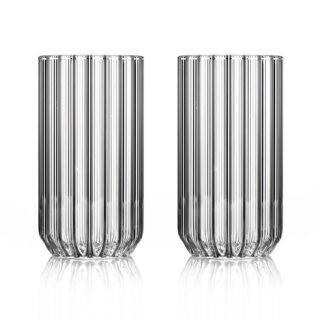 Fferrone Dearborn Large Glass (Set of 2) | Kneen & Co