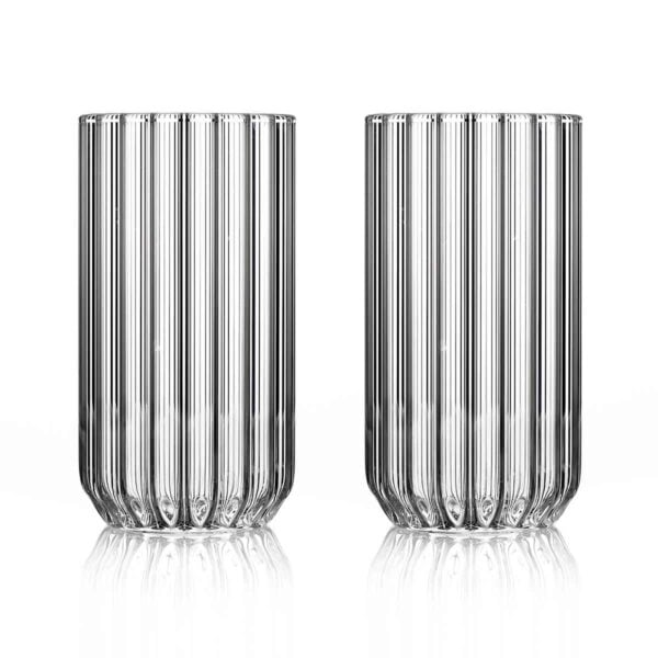 Fferrone Dearborn Large Glass (Set of 2) | Kneen & Co