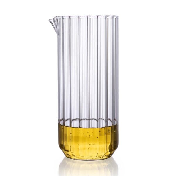 Clean white studio background with Fferrone Dearborn Large Carafe in hand-formed borosilicate glass | Kneen & Co