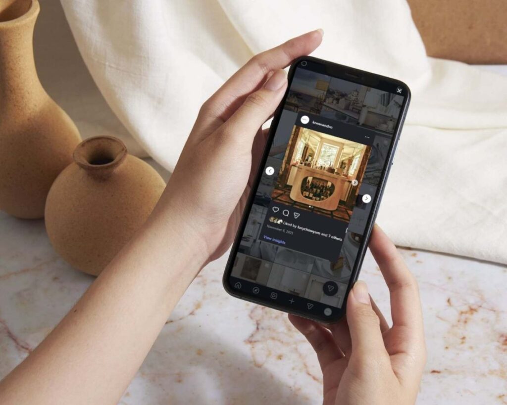 Kneen & Co Instagram Mockup