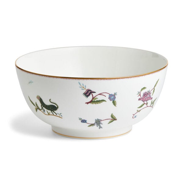 701587237383-Wedgwood-Mythical-Creatures-Salad-Bowl-25pt8cm-10pt2in-front-1200x1200-100KB Wedgwood Kit Kemp Mythical Creatures Large Salad / Fruit Bowl | Kneen & Co