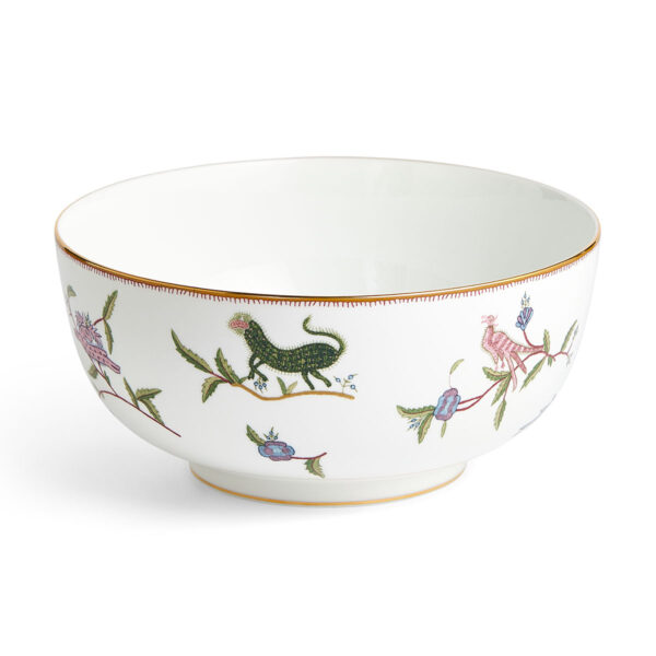 701587237390-Wedgwood-Mythical-Creatures-Salad-Bowl-20pt5cm-8pt1in-front-1200x1200-100KB Wedgwood Kit Kemp Mythical Creatures Medium Salad / Fruit Bowl | Kneen & Co