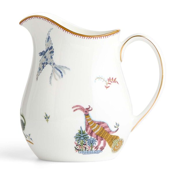 701587237437-Wedgwood-Mythical-Creatures-Jug-Savoy-40cl-14oz-front-1200x1200-100KB Wedgwood Kit Kemp Mythical Creatures Jug | Kneen & Co
