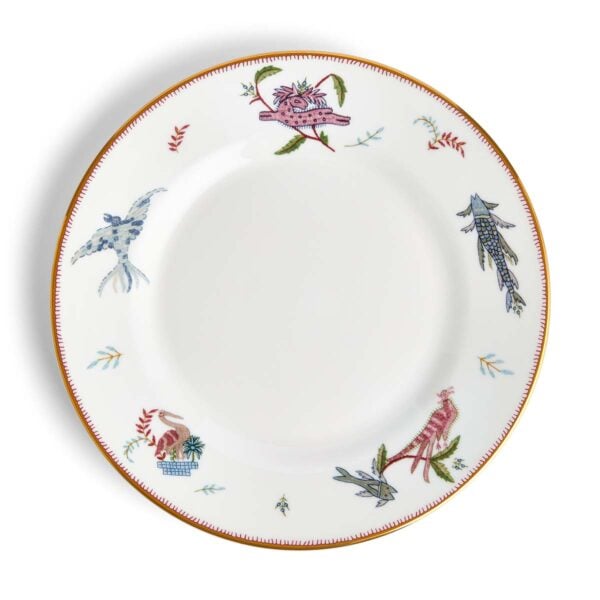 Wedgwood Kit Kemp Mythical Creatures Salad Plate | Kneen & Co