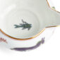 Close-up studio shot with Wedgwood Kit Kemp Mythical Creatures Creamer in fine bone china featuring whimsical animal illustrations and gold rim detailing | Kneen & Co