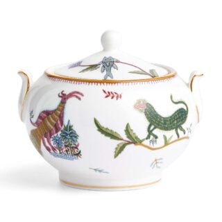 Wedgwood Kit Kemp Mythical Creatures Sugar Pot with Cover | Kneen & Co