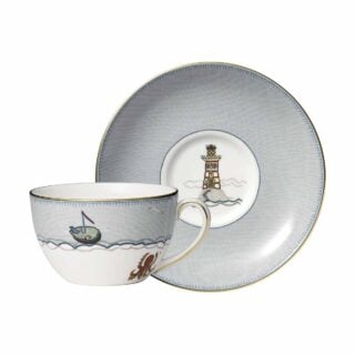 Wedgwood Kit Kemp Sailor’s Farewell Breakfast Cup and Saucer | Kneen & Co