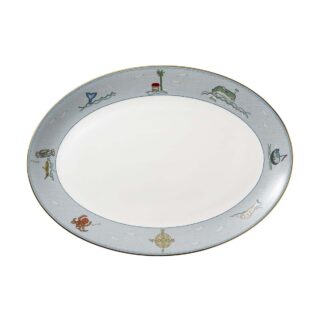 Wedgwood Kit Kemp Sailor’s Farewell Oval Platter | Kneen & Co