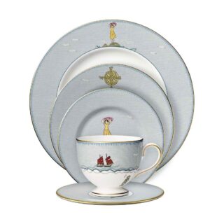 Wedgwood Kit Kemp Sailor’s Farewell 5-piece Dinnerware Set | Kneen & Co