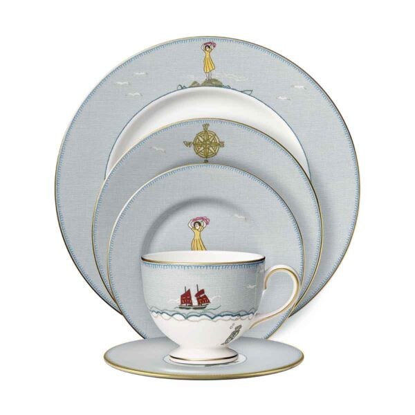 701587422666-Wedgwood-Sailors-Farewell-Set-1200x1200-100KB Wedgwood Kit Kemp Sailor’s Farewell 5-piece Dinnerware Set | Kneen & Co