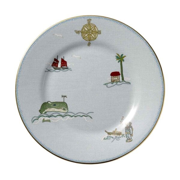 Wedgwood Kit Kemp Sailor’s Farewell Salad Plate | Kneen & Co