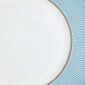 Close-up shot of Wedgwood Helia Salad Plate featuring neoclassical design finished with 22-carat gold detailing | Kneen & Co