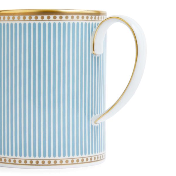 701587471695-Wedgwood-Helia-Creamer-325ml-Sugar-2PCS-detail2-1200x1200-100KB Close-up shot of Wedgwood Helia Sugar and Creamer featuring neoclassical design finished with 22-carat gold detailing | Kneen & Co