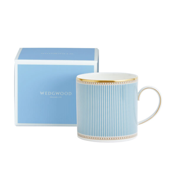 701587471701-Wedgwood-Helia-Mug-326ml-11floz-Giftbox-1200x1200-100KB Wedgwood Helia Mug with Wedgwood’s signature blue gift box featuring neoclassical design finished with 22-carat gold detailing | Kneen & Co