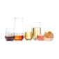 Minimalist studio arrangement of Fferrone Mixed Glassware in fluted borosilicate glass | Kneen & Co