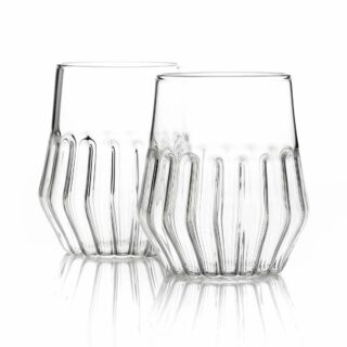 Fferrone Mixed Medium Glass (Set of 2) | Kneen & Co
