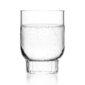 Minimalist studio display of a Fferrone Rasori Medium Glass in fluted borosilicate glass | Kneen & Co