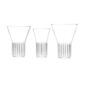 Minimalist studio arrangement of Fferrone Rila Glassware in fluted borosilicate glass | Kneen & Co