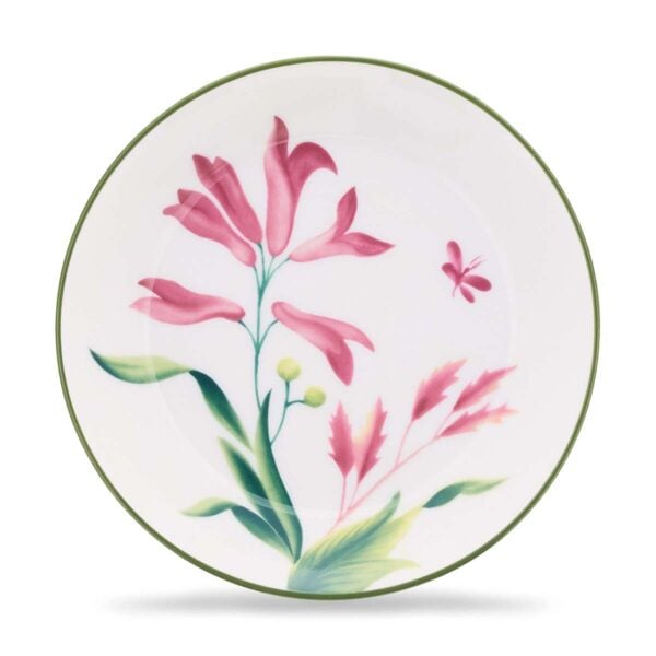 GINORI-FLORENZA-004RG00-FPT401010135G00136203-1200x1200-100KB Ginori 1735 Florenza Impero Tea Saucer in Malva Fondo Bianco | Kneen & Co