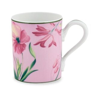 Ginori 1735 Florenza Impero Mug in Malva Fondo Chiaro | Kneen & Co