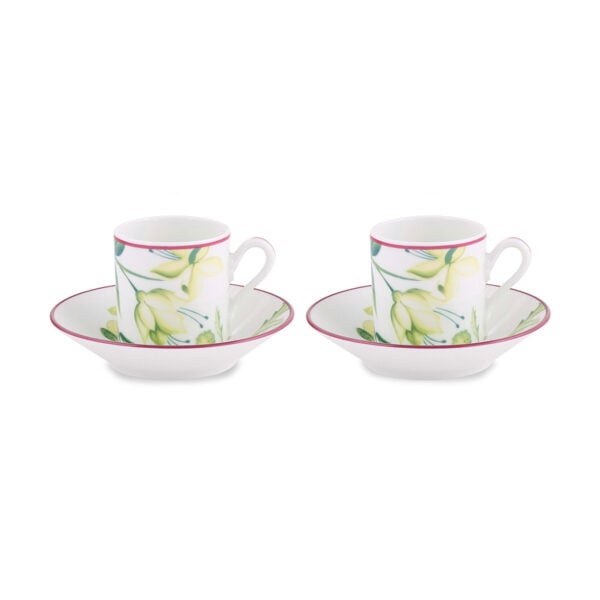 GINORI-FLORENZA-004RG00-FW4301LXGENG00136003-1200x1200-100KB Ginori 1735 Florenza Impero Coffee Cup and Saucer in Acanto Fondo Bianco – Set of 2 | Kneen & Co