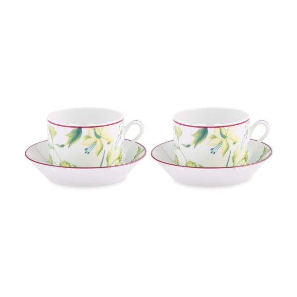 GINORI-FLORENZA-004RG00-FW4401LXGENG00136003-1200x1200-100KB Ginori 1735 Florenza Impero Tea Cup and Saucer in Acanto Fondo Bianco – Set of 2 | Kneen & Co