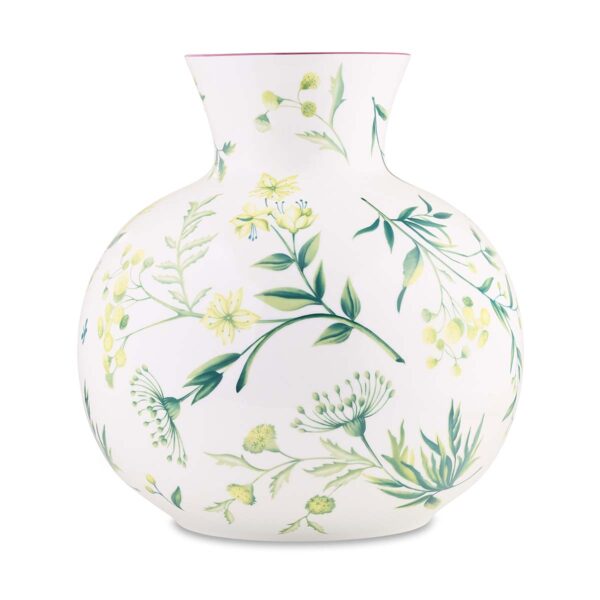 GINORI-FLORENZA-016RG00-FA5504LX0320G00136003-1200x1200-100KB Ginori 1735 Florenza Spherical Vase in Acanto Fondo Bianco | Kneen & Co