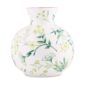 Ginori 1735 Florenza Spherical Vase in Acanto Fondo Bianco | Kneen & Co