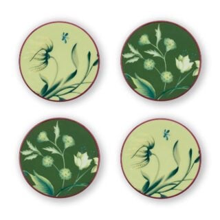 Ginori 1735 Florenza Coaster in Acanto – Set of 4 | Kneen & Co