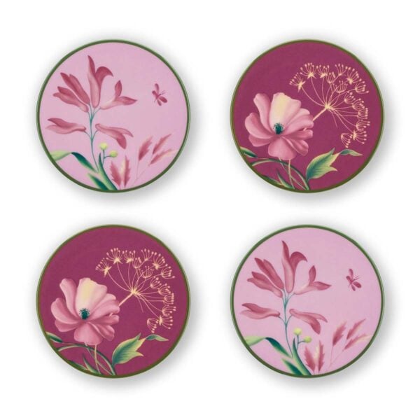 GINORI-FLORENZA-017RG00-FX6877LX0100G00136200-1200x1200-100KB Ginori 1735 Florenza Coaster in Malva – Set of 4 | Kneen & Co