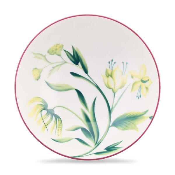Ginori 1735 Florenza Venezia Fruit Bowl in Acanto Fondo Bianco | Kneen & Co