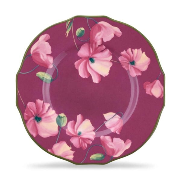 GINORI-FLORENZA-165RG00-FPT110010170G00136201-1200x1200-100KB Ginori 1735 Florenza Duchessa Flat Bread Plate in Rosa Malva | Kneen & Co
