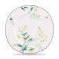 Ginori 1735 Florenza Duchessa Flat Dinner Plate in Acanto Fondo Bianco | Kneen & Co