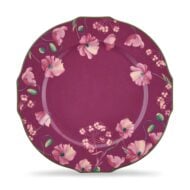 Ginori 1735 Florenza Duchessa Charger Plate in Malva Fondo Scuro