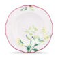 Ginori 1735 Florenza Duchessa Soup Plate in Acanto Fondo Bianco | Kneen & Co