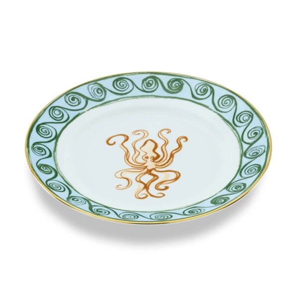 Ginori-ILViaggio-DiNettuno-004RG00_FPT110010220G00135001-1-1200x1200-100KB Ginori 1735 Il Viaggio di Nettuno Flat Dessert Plate in Brown + Light Blue | Kneen & Co