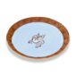 Ginori 1735 Il Viaggio Di Nettuno Charger Plate in Brown + Light Blue | Kneen & Co