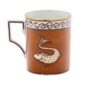 Ginori 1735 Il Viaggio Di Nettuno Mug in Brown + Light Blue | Kneen & Co