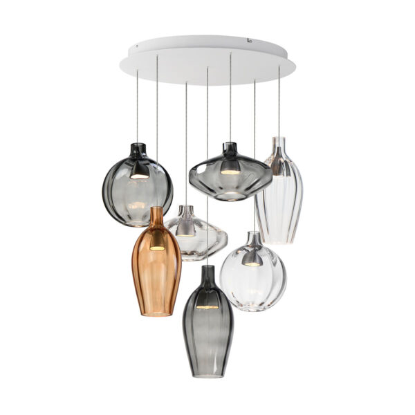 Stefanie Hering Ray Dance 7-Light Pendant Cluster | Kneen & Co