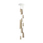 Stefanie Hering Stream 9-light Pendant Cascade Cluster Light | Kneen & Co
