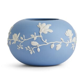 Wedgwood Magnolia Blossom Rose Bowl | Kneen & Co