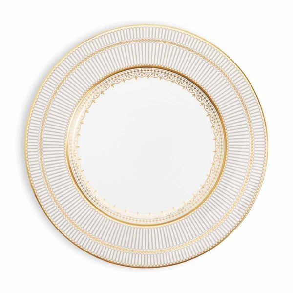 Wedgwood Anthemion Grey Dinner Plate | Kneen & Co