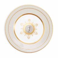 Wedgwood Anthemion Grey Salad Plate