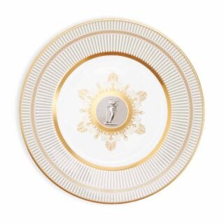 Wedgwood Anthemion Grey Salad Plate | Kneen & Co