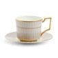 Wedgwood Anthemion Grey Tea Cup and Saucer | Kneen & Co