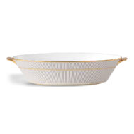 Wedgwood Anthemion Grey Serving Bowl