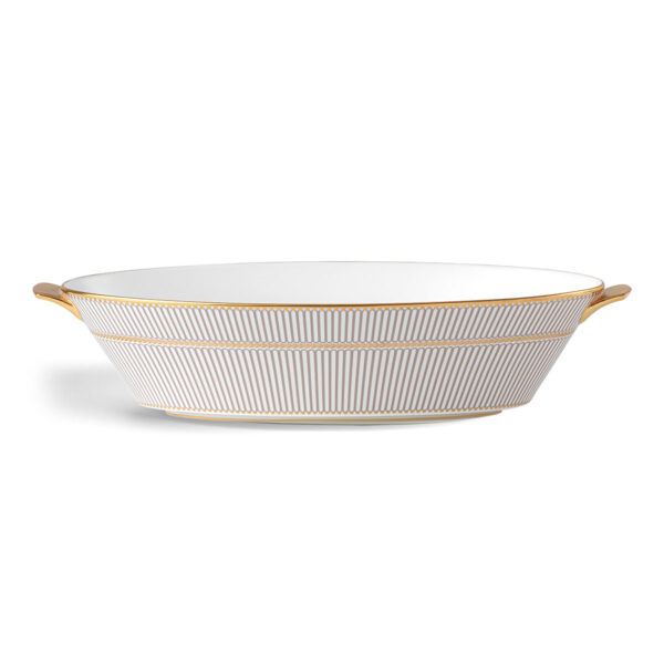 Wedgwood Anthemion Grey Serving Bowl | Kneen & Co